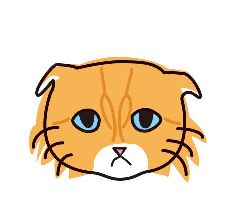 ブサイクな猫 Buzzy Cat Chara Characterfun