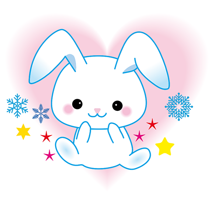 雪うさぎ Snow Rabbit Character キャラクター Characterfun