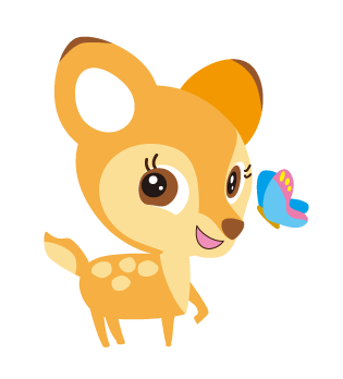 子鹿 こじか バンビ Fawn イラスト キャラクター Characterfun