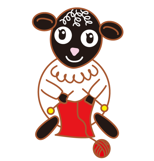 子羊の毛糸屋さん 編み物教室 Lamb S Wool Shop Knitting Class Characterfun